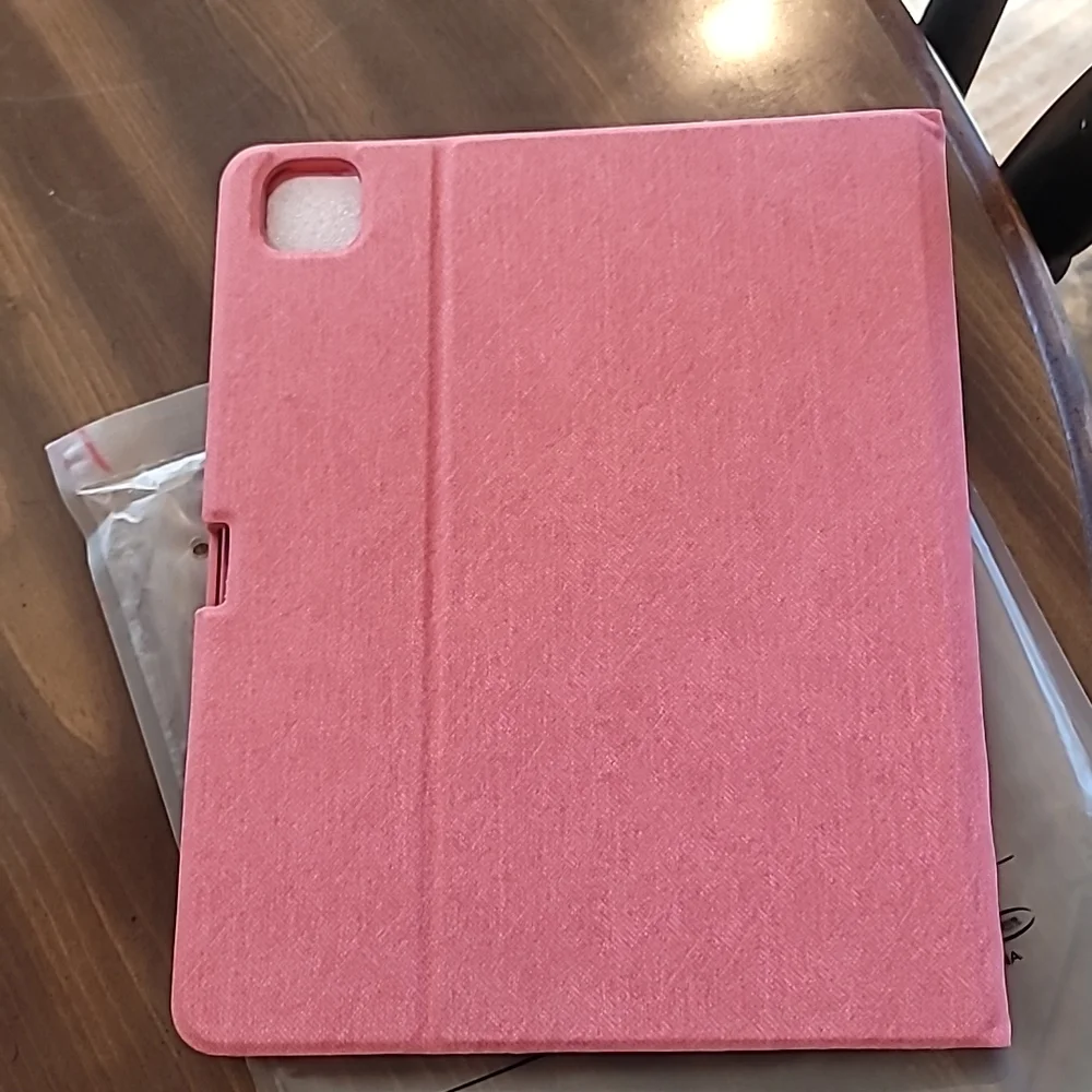 IPad Pro 12.9 Pink Rose tablet case. New
